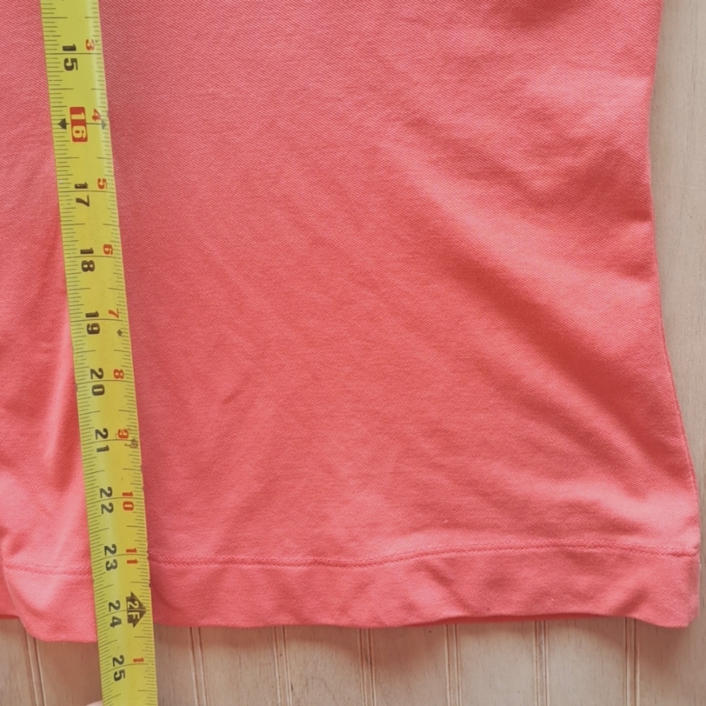 Nike Golf Women's Coral Quarter Zip-Up Activewear Sporty Short Sleeve Top Shirt - Picture 6 of 7